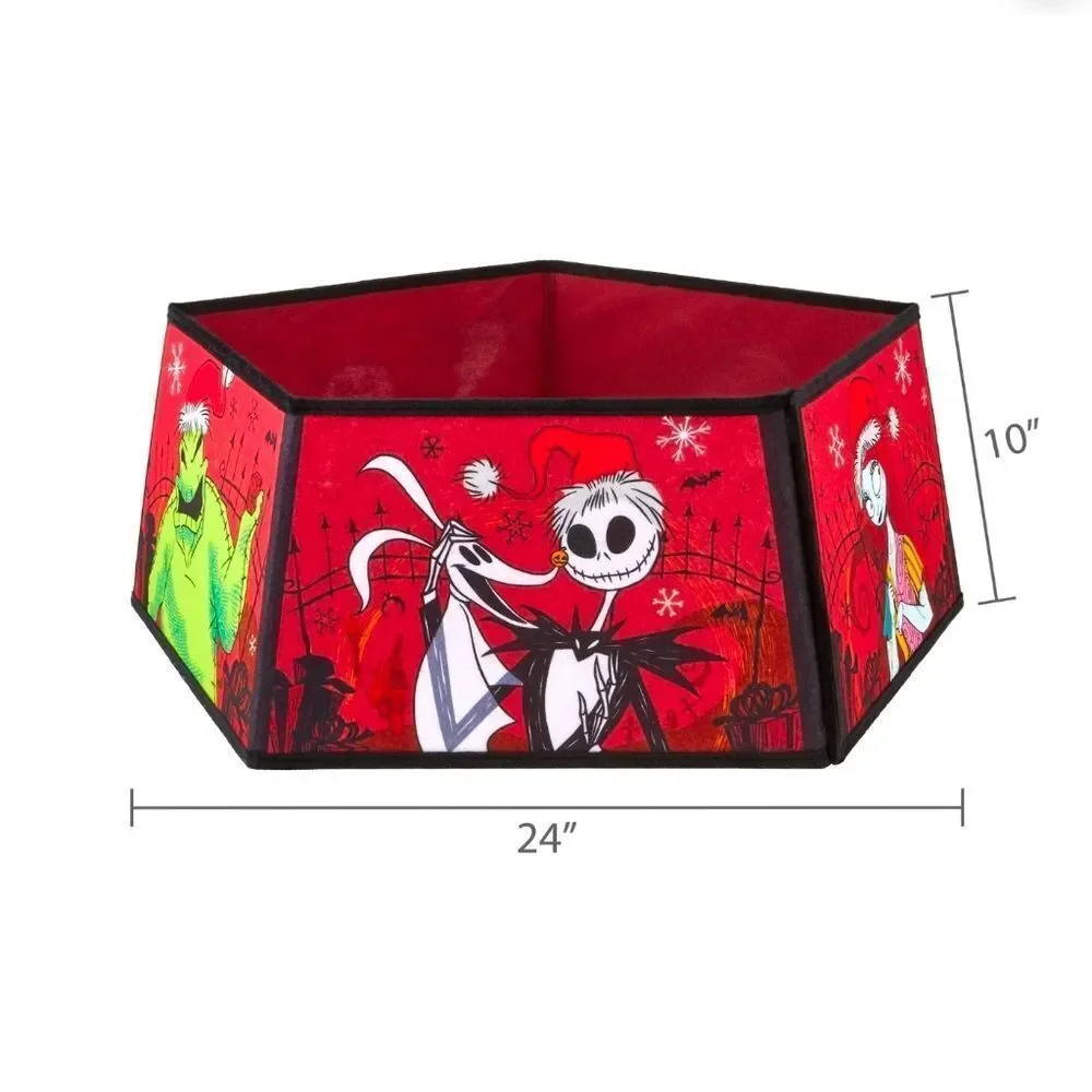 Disney The Nightmare before Christmas Jack Skellington 48 Inch Round Tree Skirt